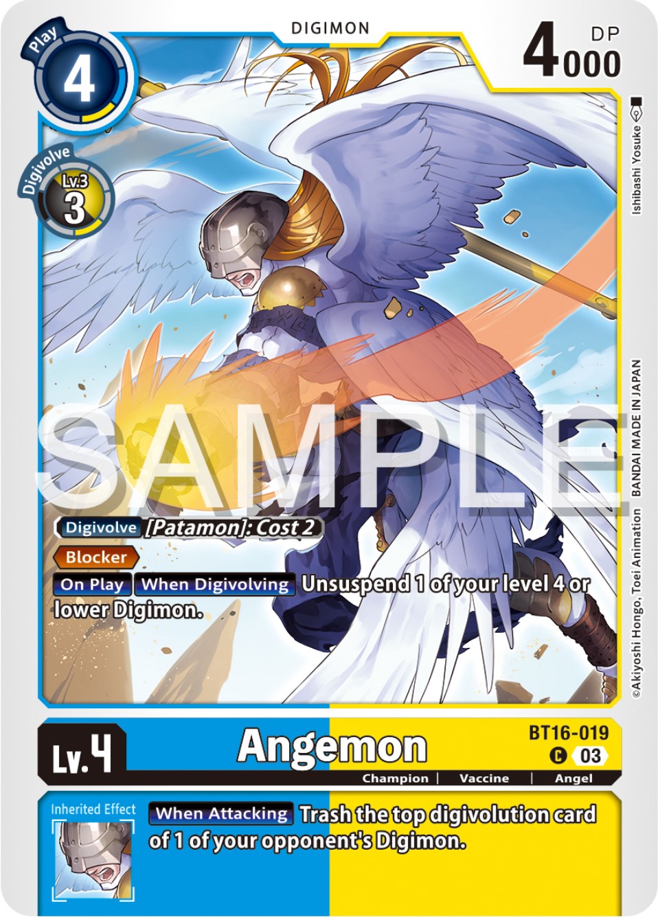 Angemon [BT16-019] [Beginning Observer] | The Gaming-Verse