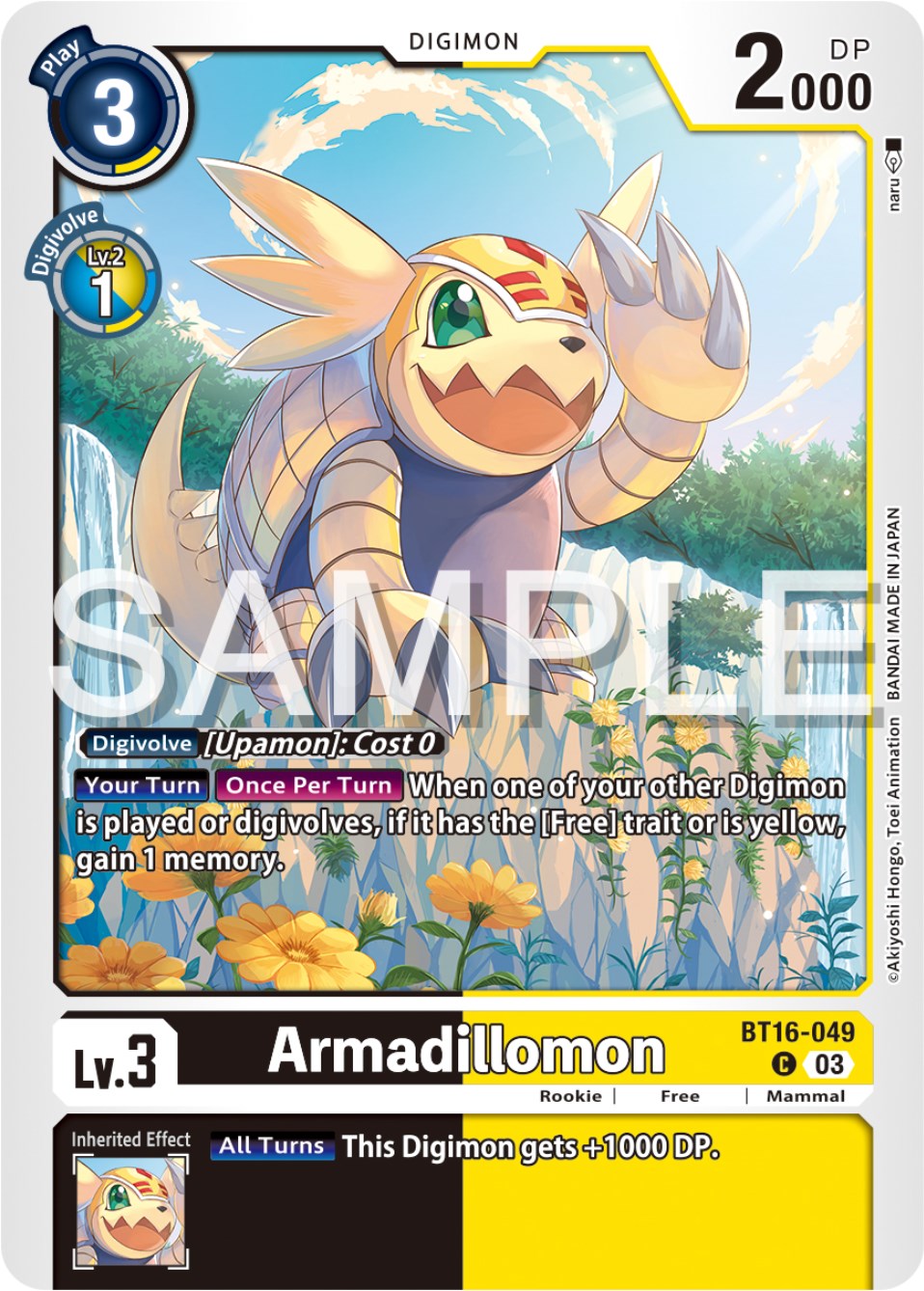 Armadillomon [BT16-049] [Beginning Observer] | The Gaming-Verse