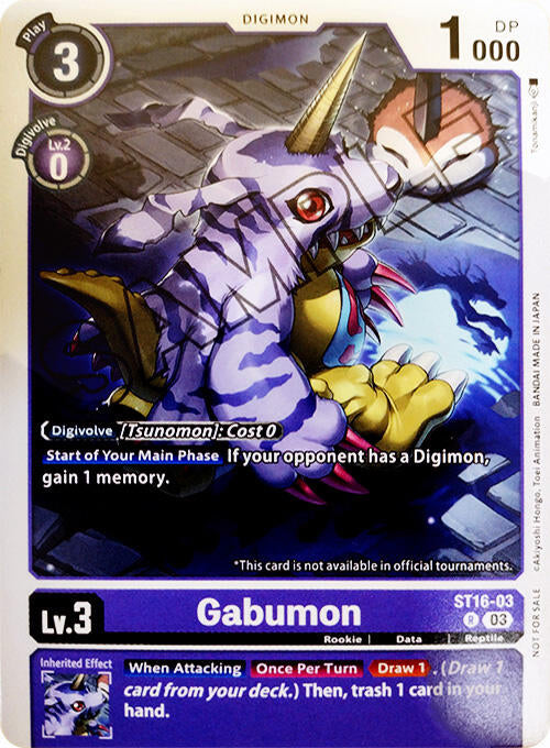 Gabumon [ST16-03] (Demo Deck Exclusive) [Starter Deck: Wolf of Friendship] | The Gaming-Verse