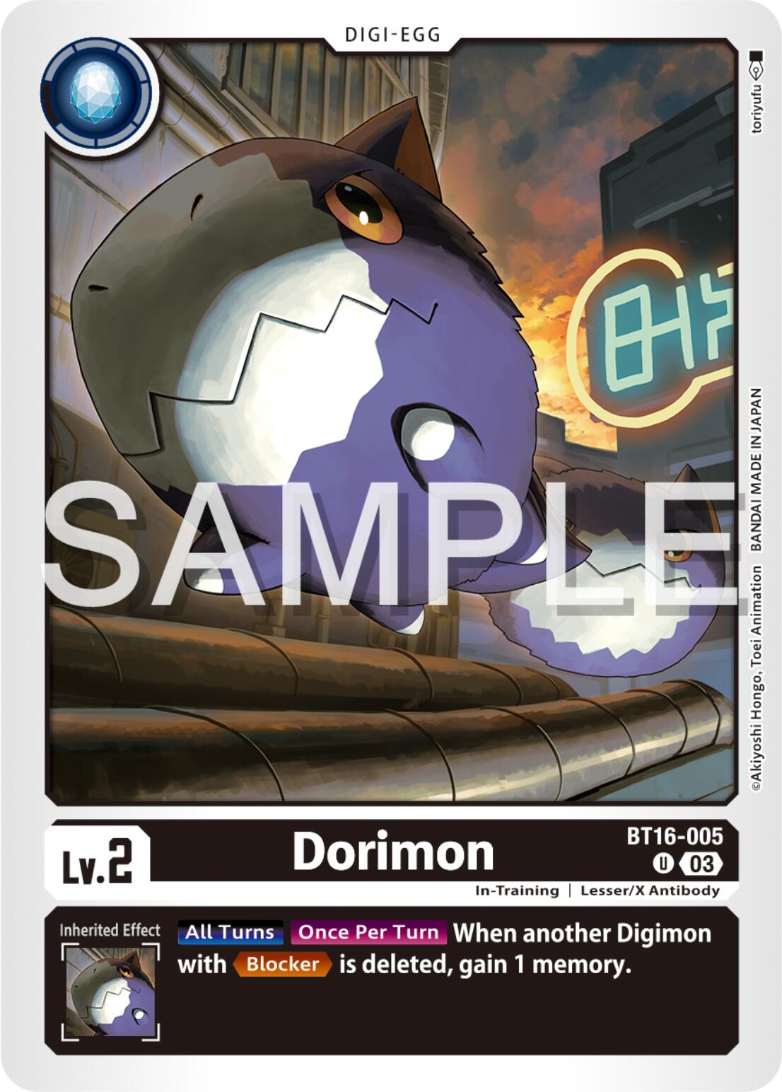 Dorimon [BT16-005] [Beginning Observer] | The Gaming-Verse