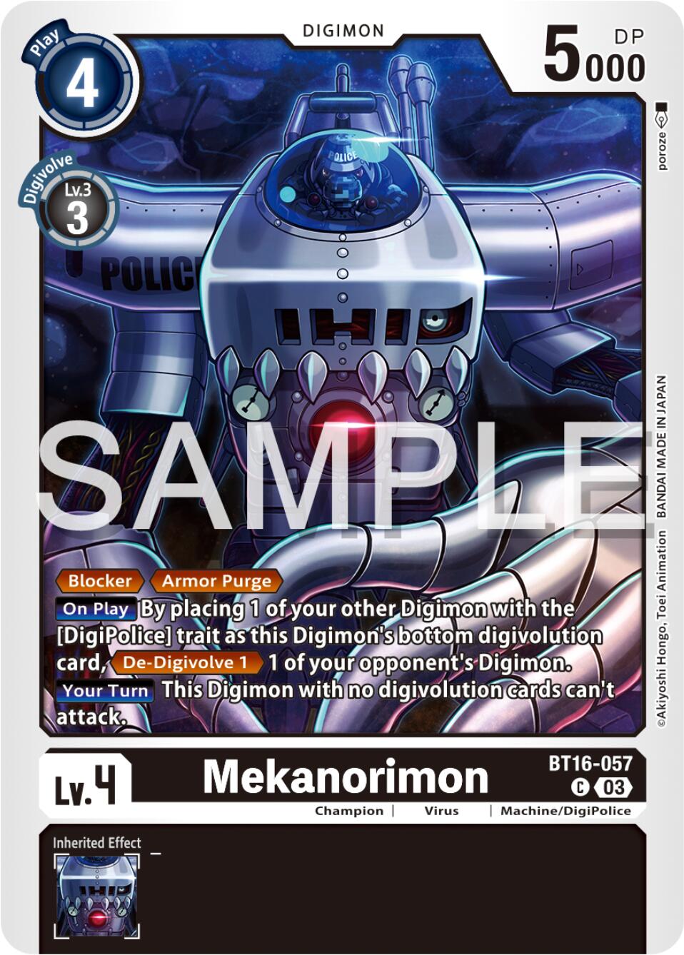 Mekanorimon [BT16-057] [Beginning Observer] | The Gaming-Verse