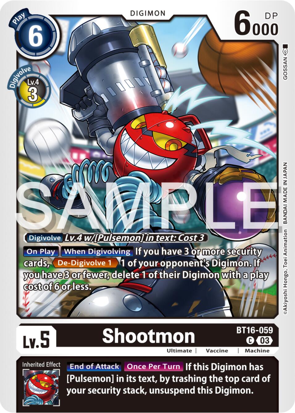 Shootmon [BT16-059] [Beginning Observer] | The Gaming-Verse