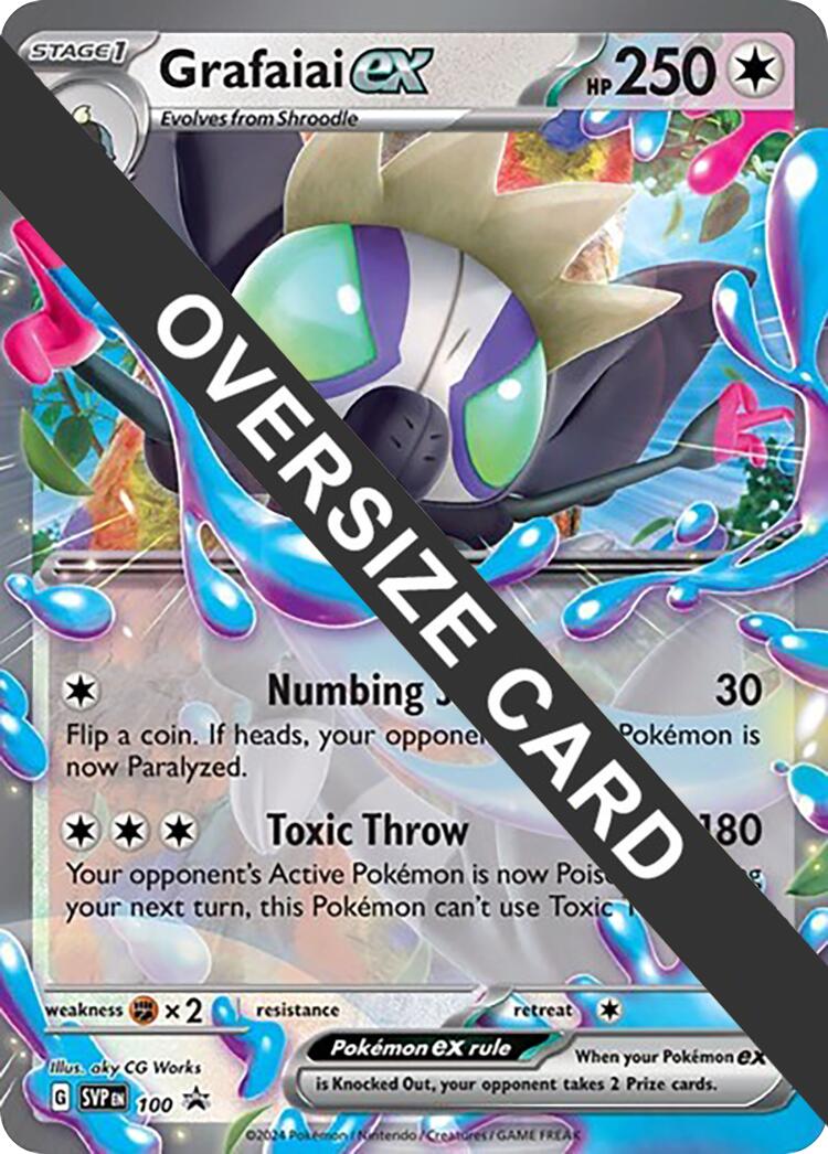 Grafaiai ex (100) (Jumbo Card) [Scarlet & Violet: Black Star Promos] | The Gaming-Verse