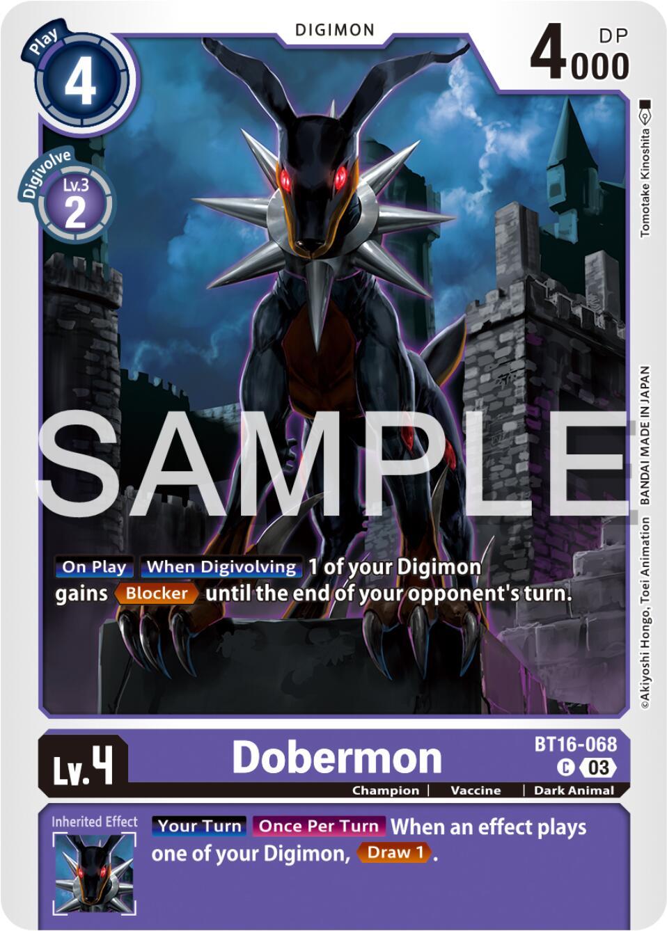 Dobermon [BT16-068] [Beginning Observer] | The Gaming-Verse