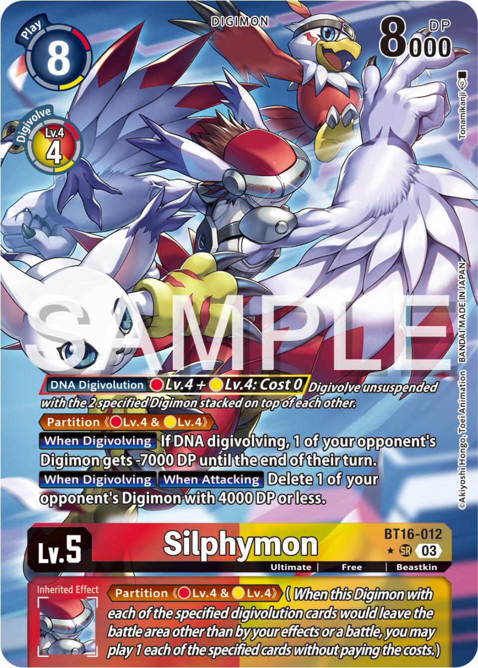 Silphymon [BT16-012] (Alternate Art) [Beginning Observer] | The Gaming-Verse