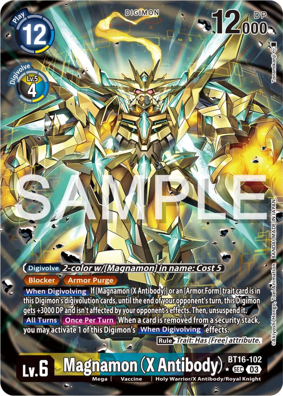 Magnamon (X Antibody) [BT16-102] (Alternate Art) [Beginning Observer] | The Gaming-Verse