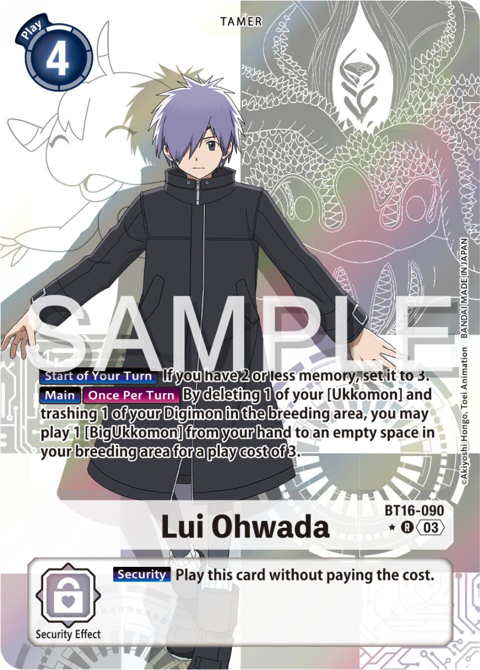 Lui Ohwada [BT16-090] (Alternate Art) [Beginning Observer] | The Gaming-Verse