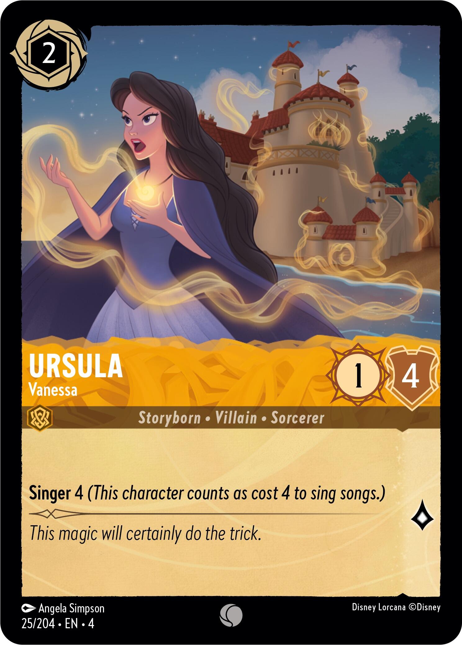 Ursula - Vanessa (25/204) [Ursula's Return] | The Gaming-Verse