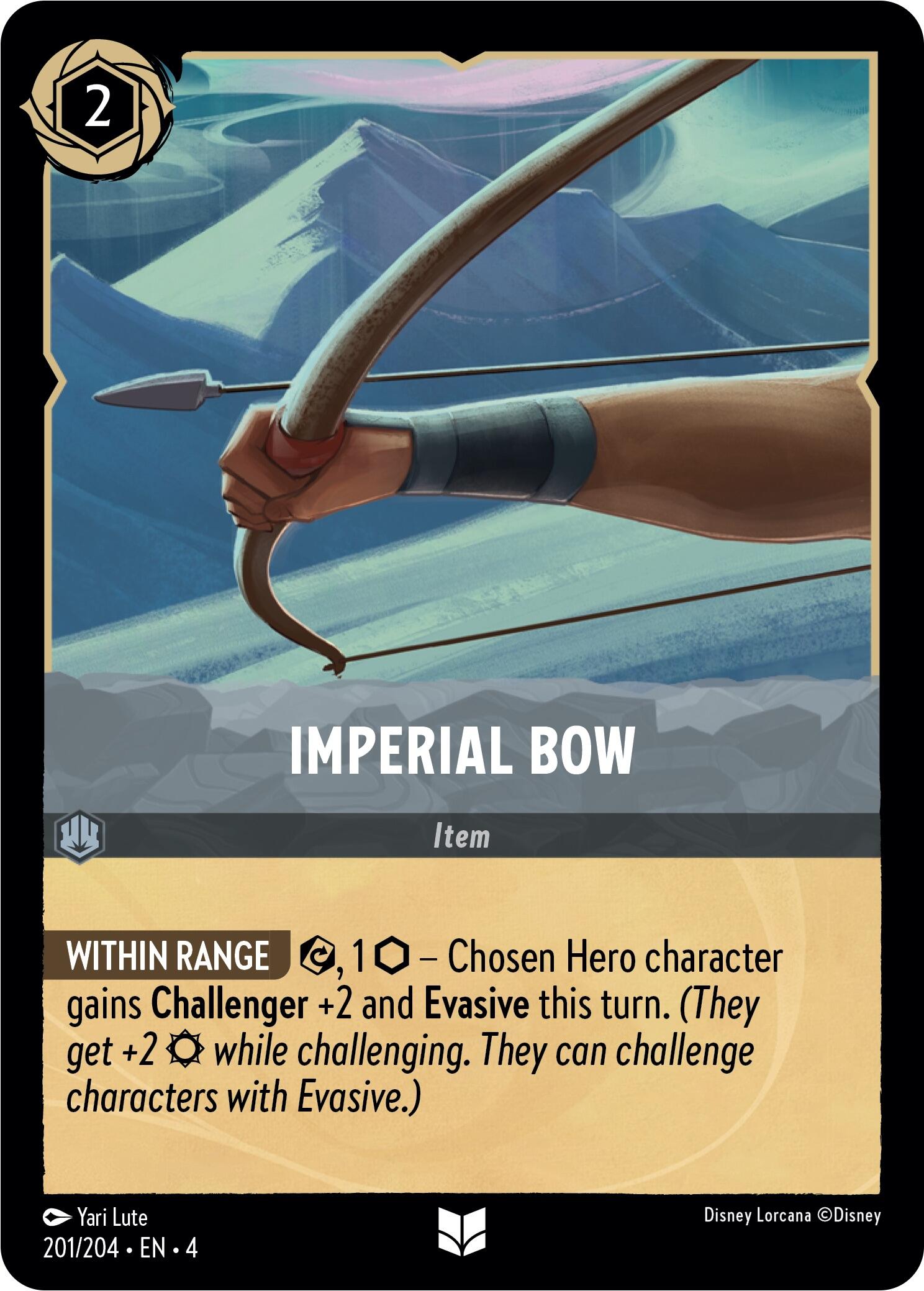 Imperial Bow (201/204) [Ursula's Return] | The Gaming-Verse