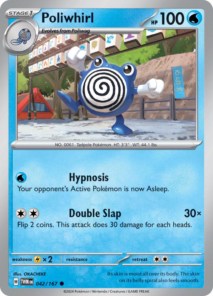 Poliwhirl (042/167) [Scarlet & Violet: Twilight Masquerade] | The Gaming-Verse