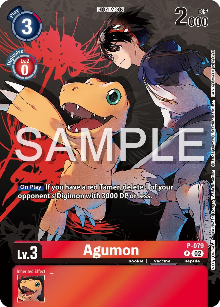 Agumon [P-079] (Official Tournament Pack Vol.13) [Promotional Cards] | The Gaming-Verse