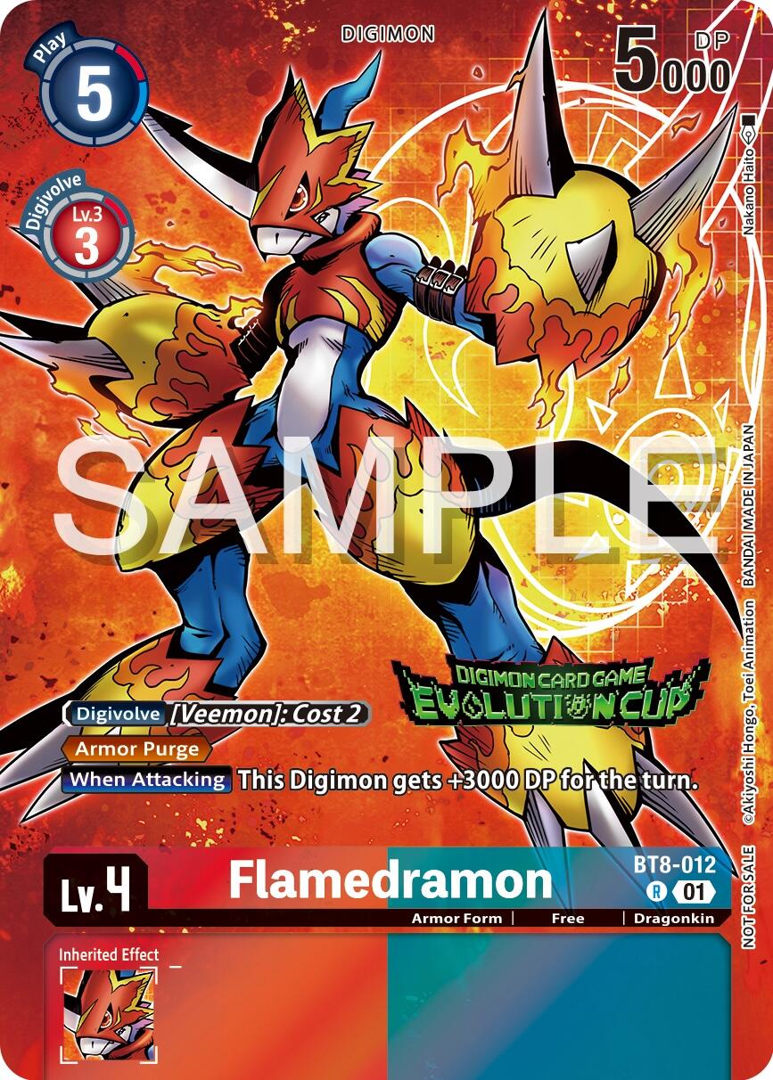 Flamedramon [BT8-012] (2024 Evolution Cup) [New Awakening Promos] | The Gaming-Verse