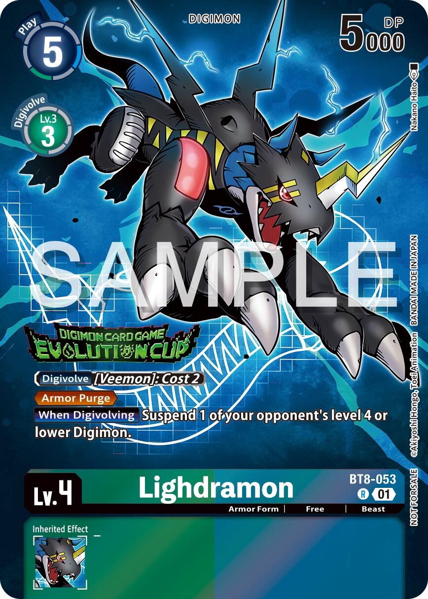 Lighdramon [BT8-053] (2024 Evolution Cup) [New Awakening Promos] | The Gaming-Verse