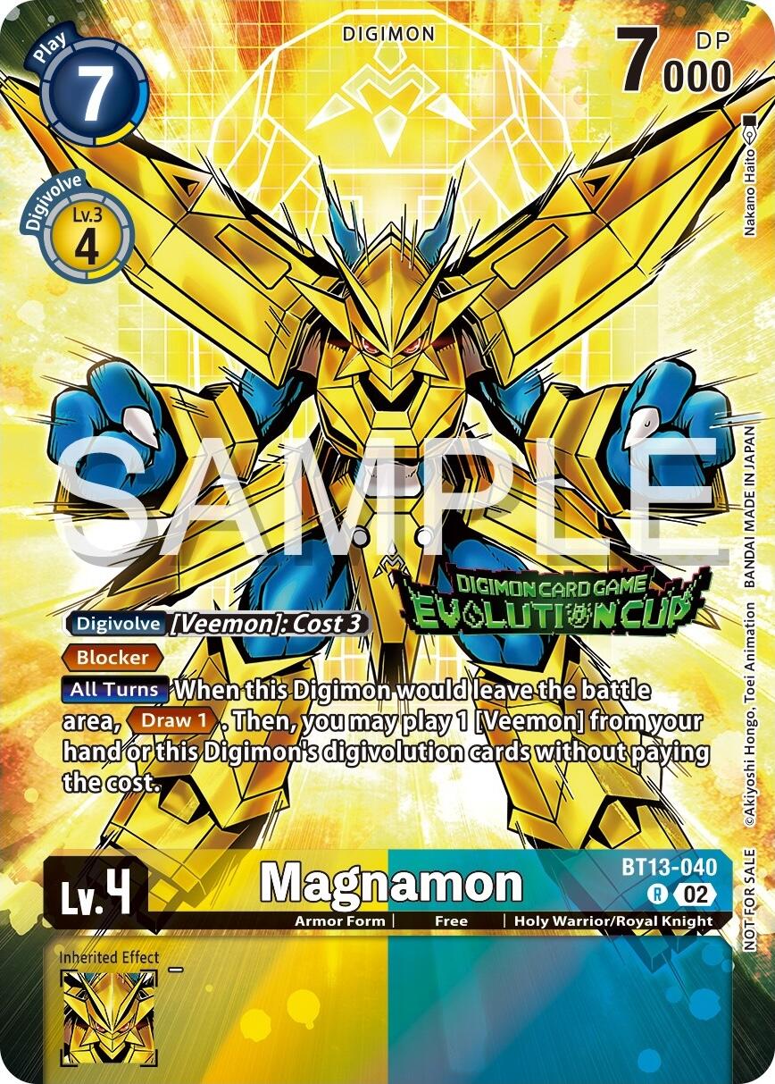 Magnamon [BT13-040] (2024 Evolution Cup) [Versus Royal Knights Booster Promos] | The Gaming-Verse