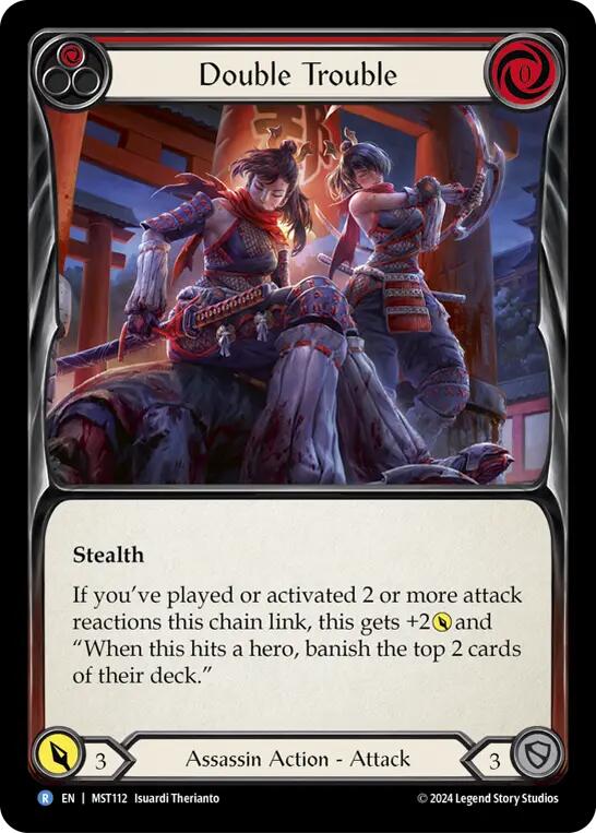 Double Trouble (Red) [MST112] (Part the Mistveil) | The Gaming-Verse