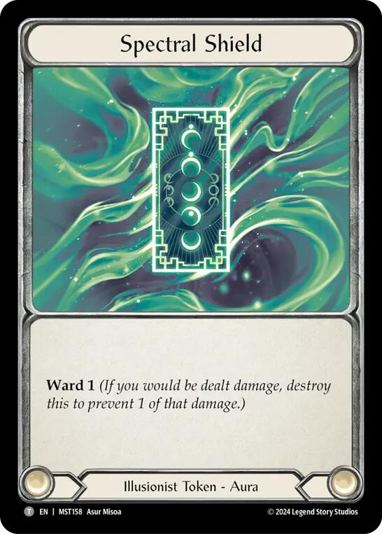 Spectral Shield [MST158-B] (Part the Mistveil) | The Gaming-Verse