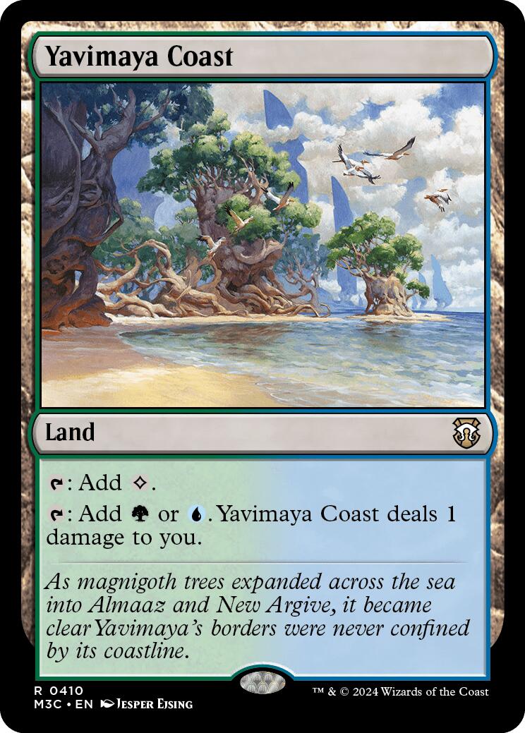 Yavimaya Coast [Modern Horizons 3 Commander] | The Gaming-Verse