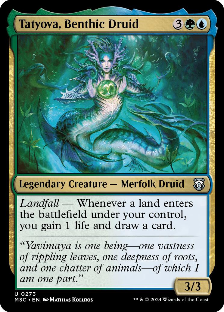 Tatyova, Benthic Druid [Modern Horizons 3 Commander] | The Gaming-Verse