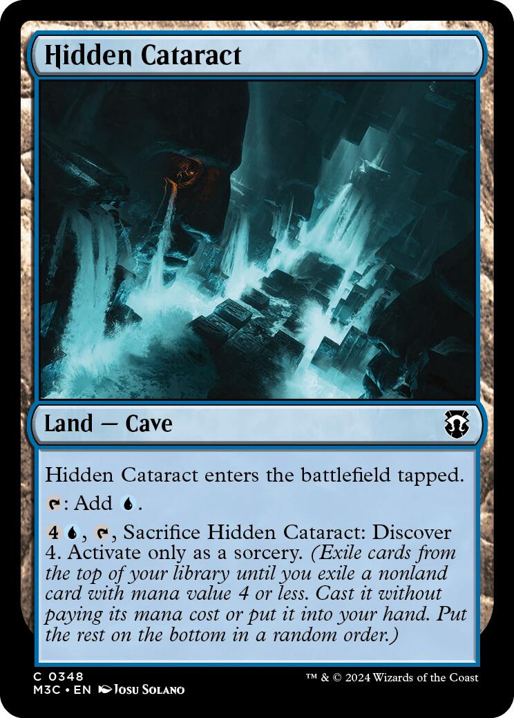 Hidden Cataract [Modern Horizons 3 Commander] | The Gaming-Verse