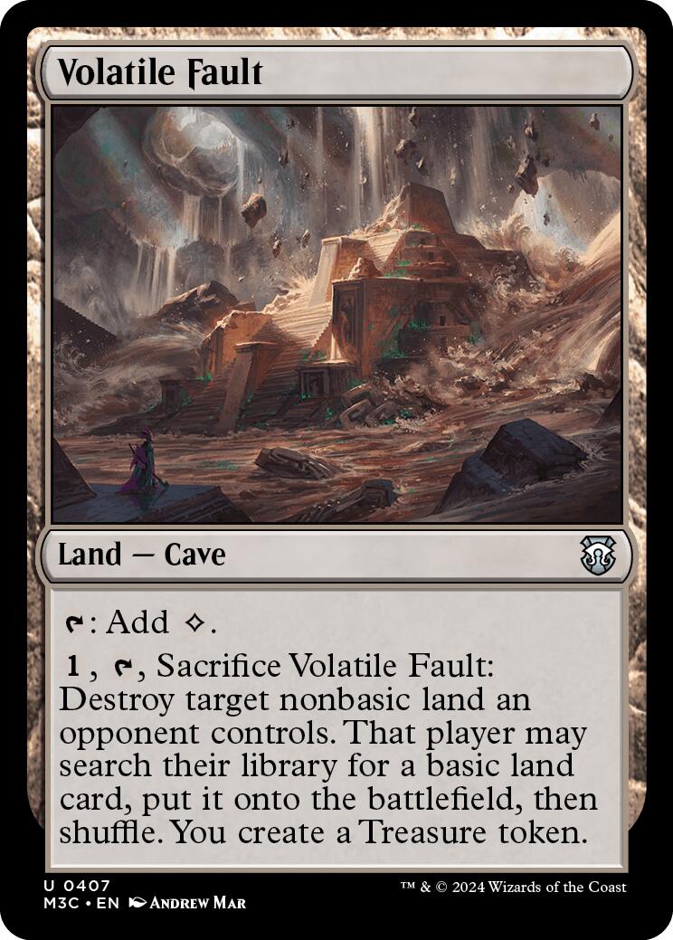 Volatile Fault [Modern Horizons 3 Commander] | The Gaming-Verse