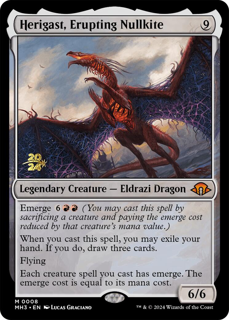 Herigast, Erupting Nullkite [Modern Horizons 3 Prerelease Promos] | The Gaming-Verse