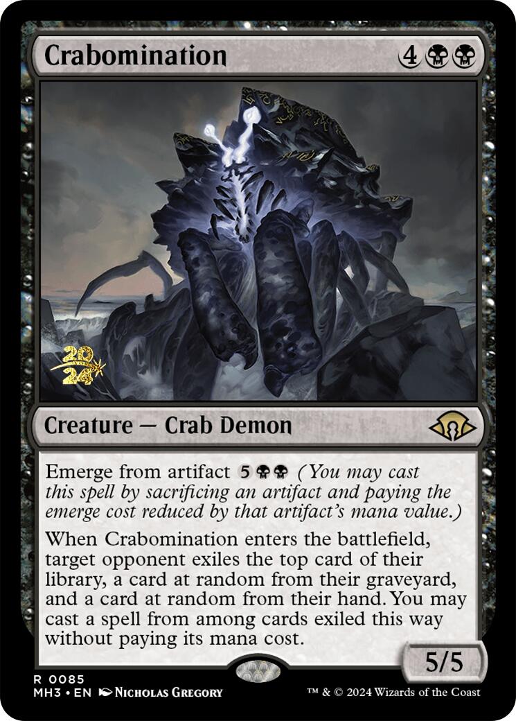 Crabomination [Modern Horizons 3 Prerelease Promos] | The Gaming-Verse