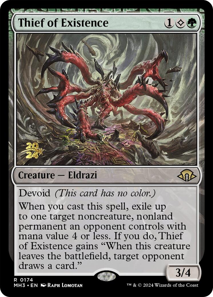 Thief of Existence [Modern Horizons 3 Prerelease Promos] | The Gaming-Verse