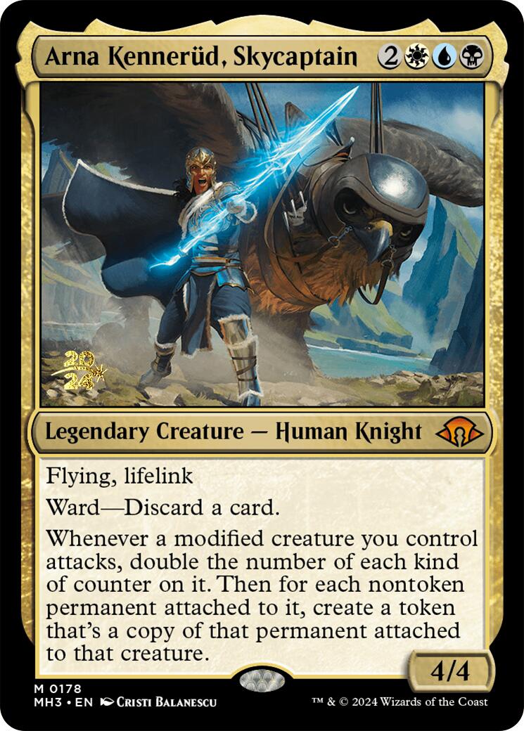 Arna Kennerud, Skycaptain [Modern Horizons 3 Prerelease Promos] | The Gaming-Verse