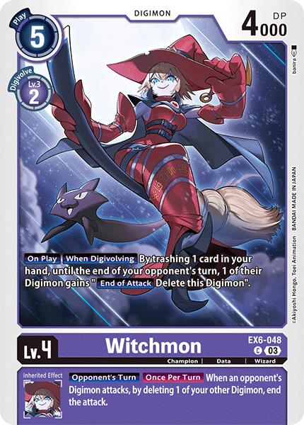 Witchmon [EX6-048] [Infernal Ascension] | The Gaming-Verse