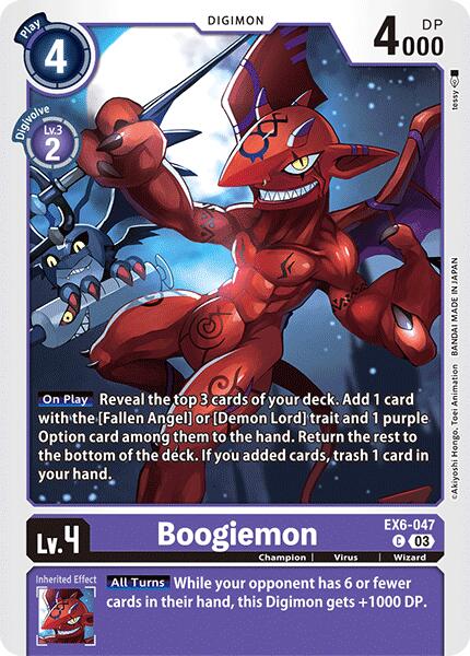 Boogiemon [EX6-047] [Infernal Ascension] | The Gaming-Verse