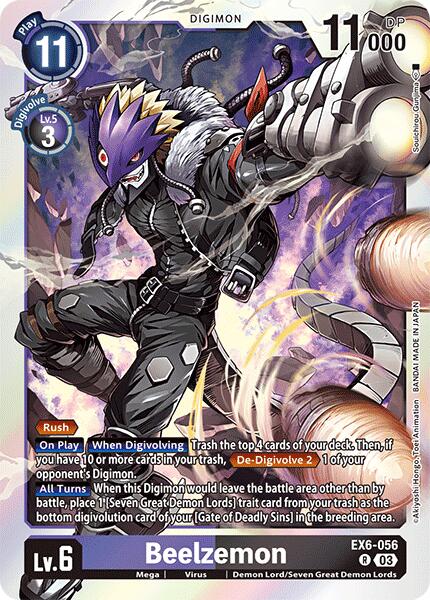 Beelzemon [EX6-056] [Infernal Ascension] | The Gaming-Verse