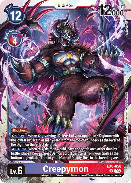 Creepymon [EX6-058] [Infernal Ascension] | The Gaming-Verse