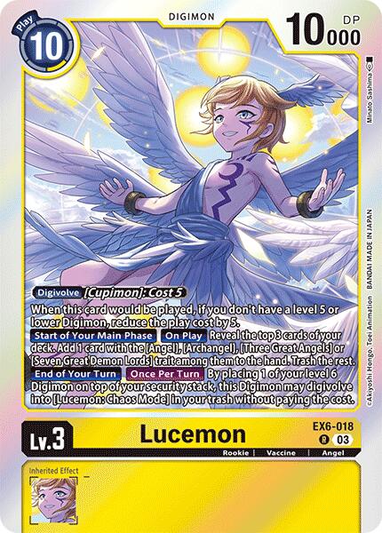 Lucemon [EX6-018] [Infernal Ascension] | The Gaming-Verse