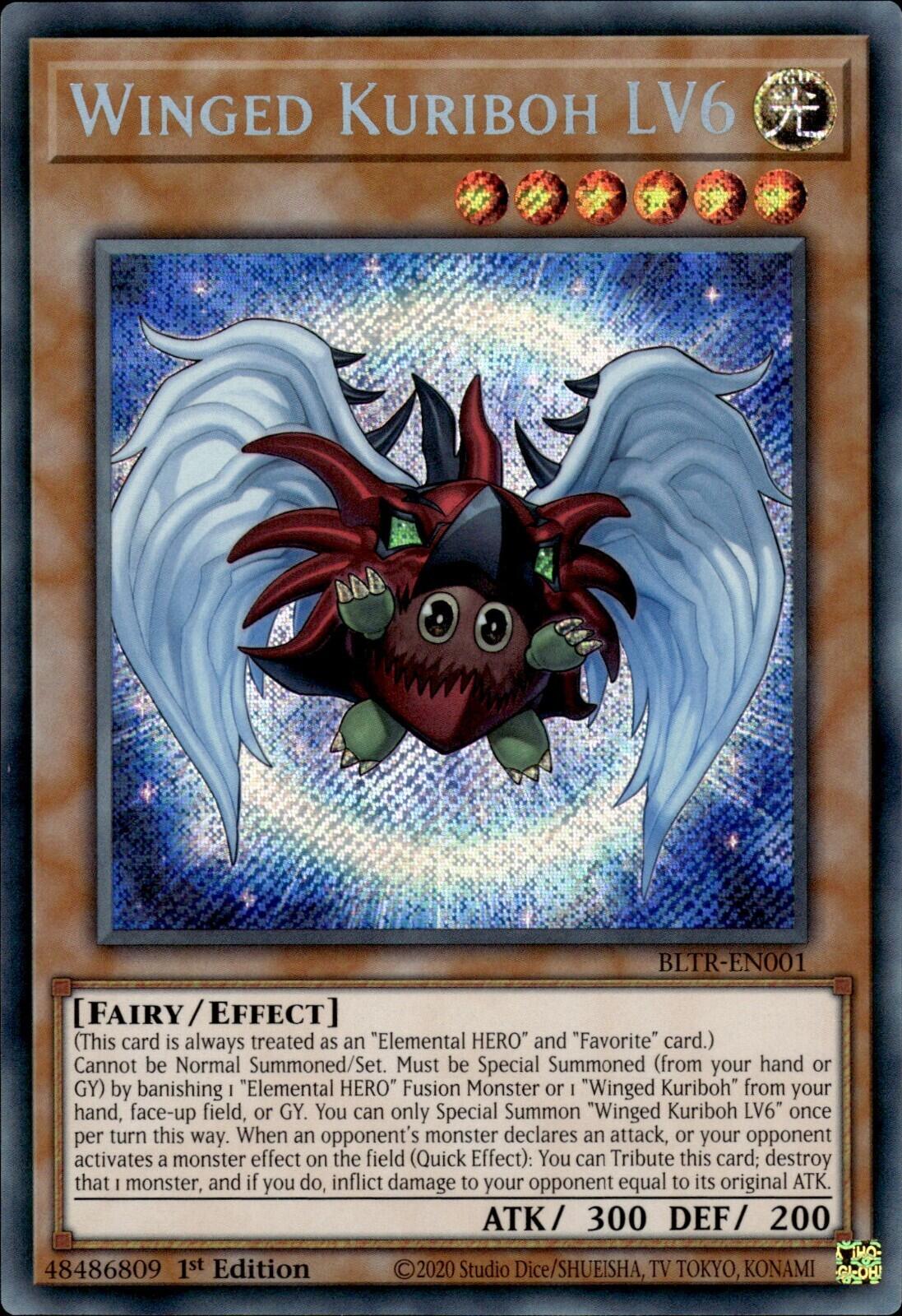 Winged Kuriboh LV6 [BLTR-EN001] Secret Rare | The Gaming-Verse