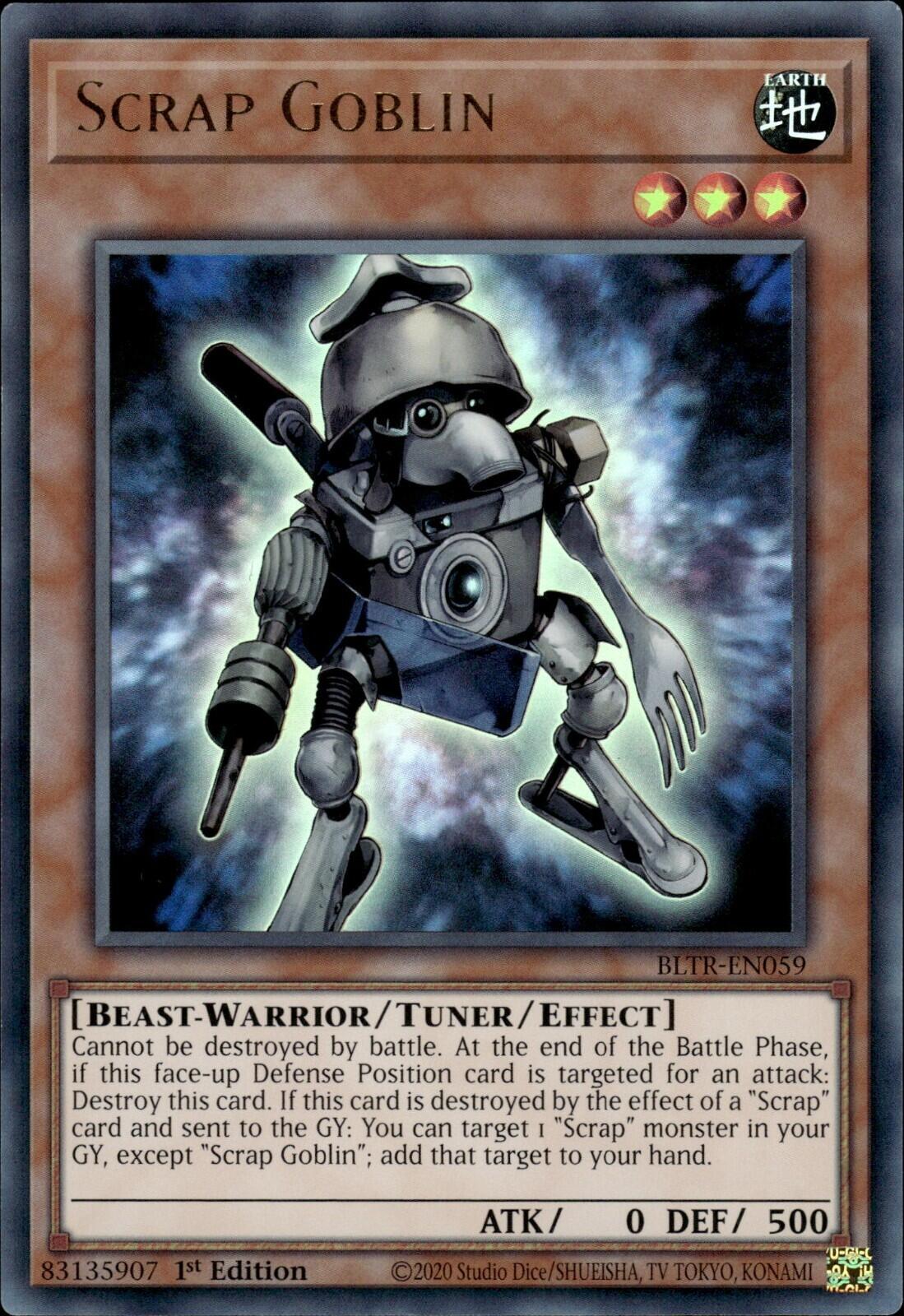 Scrap Goblin [BLTR-EN059] Ultra Rare | The Gaming-Verse