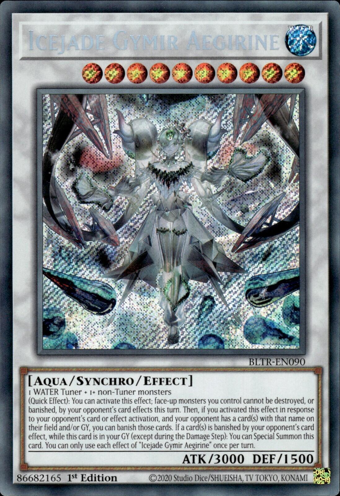 Icejade Gymir Aegirine [BLTR-EN090] Secret Rare | The Gaming-Verse