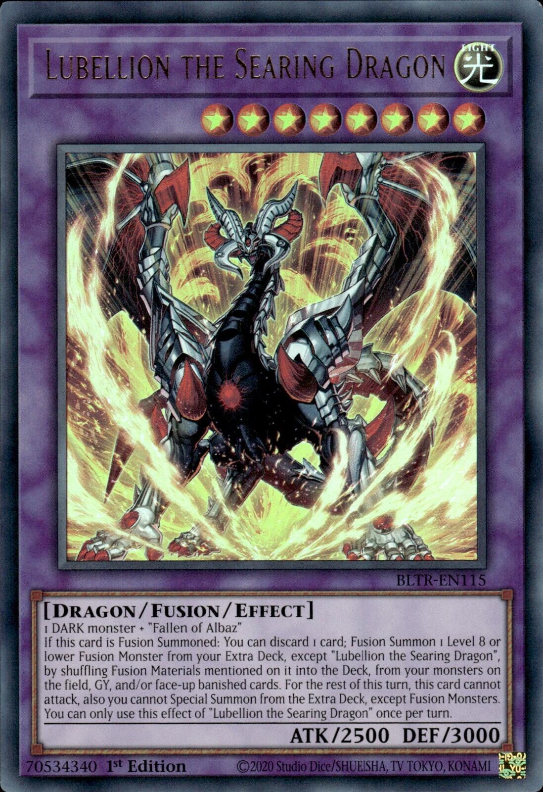 Lubellion the Searing Dragon [BLTR-EN115] Ultra Rare | The Gaming-Verse