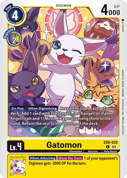 Gatomon [EX6-020] [Infernal Ascension] | The Gaming-Verse