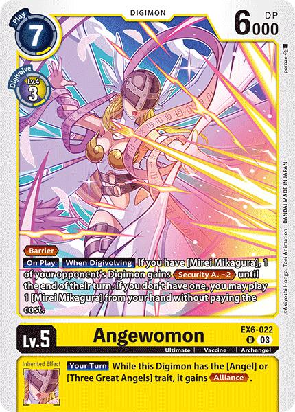 Angewomon [EX6-022] [Infernal Ascension] | The Gaming-Verse