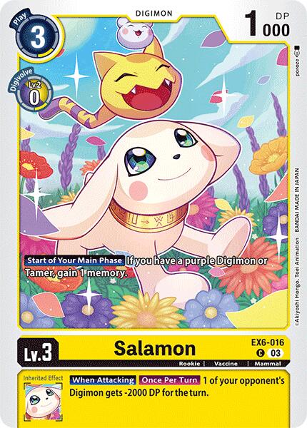 Salamon [EX6-016] [Infernal Ascension] | The Gaming-Verse