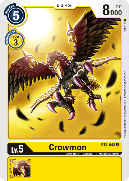 Crowmon [BT4-043] [Great Legend] | The Gaming-Verse