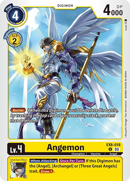 Angemon [EX6-019] [Infernal Ascension] | The Gaming-Verse