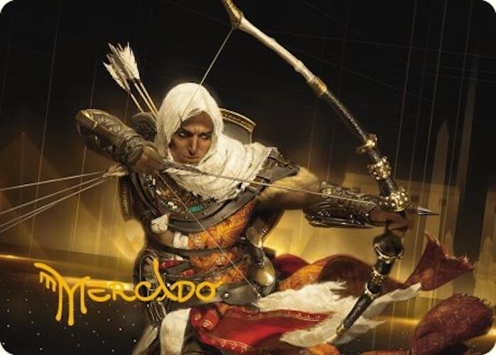 Bayek of Siwa Art Card (Gold-Stamped Signature) [Assassin's Creed Art Series] | The Gaming-Verse