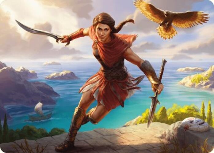 Kassandra, Eagle Bearer Art Card [Assassin's Creed Art Series] | The Gaming-Verse