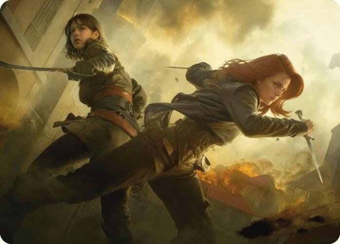 Mary Read and Anne Bonny Art Card [Assassin's Creed Art Series] | The Gaming-Verse