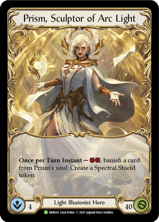 Prism, Sculptor of Arc Light [HER030] (Promo)  Cold Foil | The Gaming-Verse