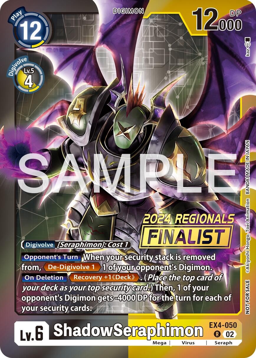 ShadowSeraphimon [EX4-050] (2024 Regionals Finalist) [Alternative Being Booster] | The Gaming-Verse