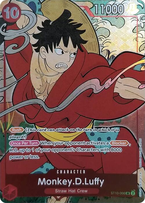 Monkey.D.Luffy (English Version 1st Anniversary Set) [One Piece Promotion Cards] | The Gaming-Verse