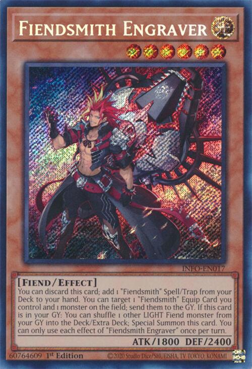 Fiendsmith Engraver [INFO-EN017] Secret Rare | The Gaming-Verse