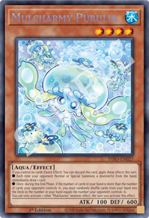 Mulcharmy Purulia [INFO-EN027] Secret Rare | The Gaming-Verse